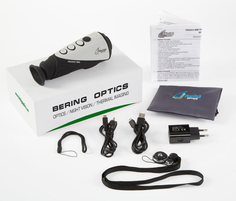 Bering Optics Prodigy Mini 1.0-2.0x13mm Compact Thermal Monocular