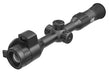 Front view of the AGM AdderV2 LRF 35-384 Thermal Riflescope, featuring a built-in laser rangefinder and advanced thermal imaging