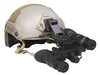 AGM NVG-50's manual gain control functionality, enabling precise image brightness adjustments in varying light conditions