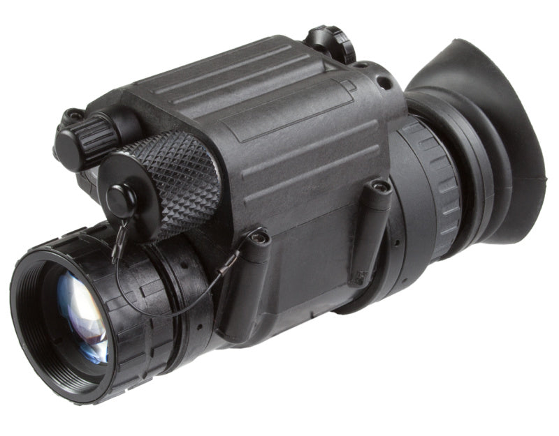 AGM PVS-14 Night Vision Monocular, front view showcasing its durable and compact design for multi-purpose nighttime use