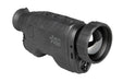 AGM ReachIR Thermal Monocular showcasing its integrated 1,000-meter laser rangefinder for precise distance measurements