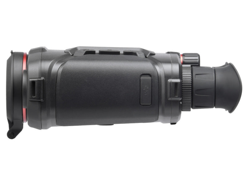 AGM Voyage TB50-384 binocular showcasing its digital night vision channel, ideal for target recognition after thermal detection