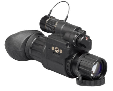 AGM Wolf-14 Night Vision Monocular in handheld mode, demonstrating its lightweight and ergonomic design for easy portability and versatile use