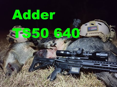 AGM Adder digital day and night vision rifle scope video showcasing high-resolution thermal imaging, traditional 30mm tube mounting, and advanced targeting features for hunters and tactical shooters