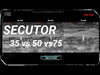 Compare the AGM Secutor LRF 35, 50, and 75 models in this video review, showcasing differences in detection range, field of view, and optical clarity to help you choose the right thermal scope for your needs