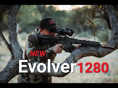 AGM Evolver LRF 1280 thermal rifle scope video showcasing ultra-high 1280x1024 resolution, integrated laser rangefinder, and advanced thermal targeting for extreme long-range detection in day and night environments