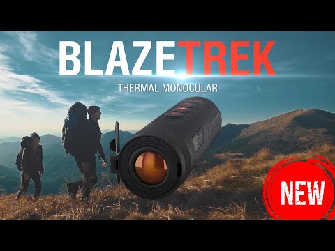 ATN BlazeTrek thermal monocular with advanced features like shot-activated recording, Wi-Fi, and app connectivity